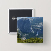 ネバダ滝ズザパノラマトレイルヨセミテ 缶バッジ (正面&裏面)