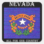 ネバダ生まれ戦 スクエアシール (正面)