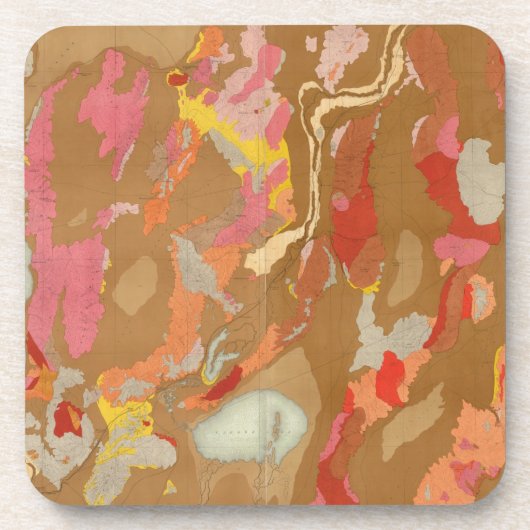 ネバダ盆地地質学 コースター (正面)