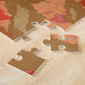 ネバダ盆地地質学 ジグソーパズル (側面)