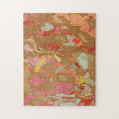 ネバダ盆地地質学 ジグソーパズル (縦)