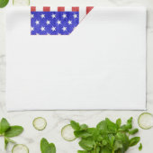 ネバダ米国の旗のシルエットの州の地図 キッチンタオル (折り畳み)