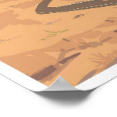 ネバダ統一された州ヴィンテージトラベルイラストレーション ポスター (角)