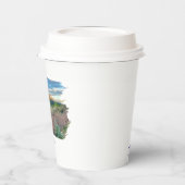 ネバダ絵を描砂漠 紙コップ (左)