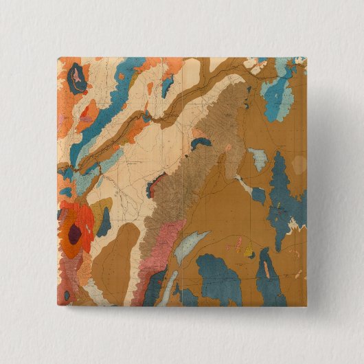 ネバダ高原地質学 缶バッジ (正面)