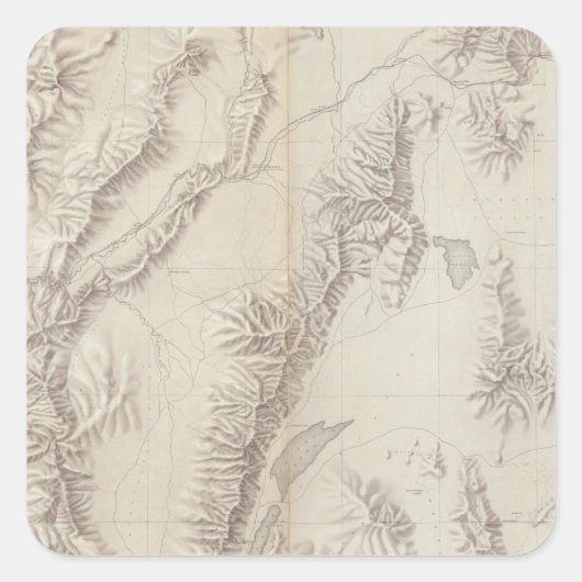 ネバダ高原 スクエアシール (正面)