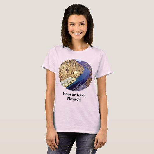 ネバダ・ウォメンズ・フーバーダム Tシャツ (正面フル)