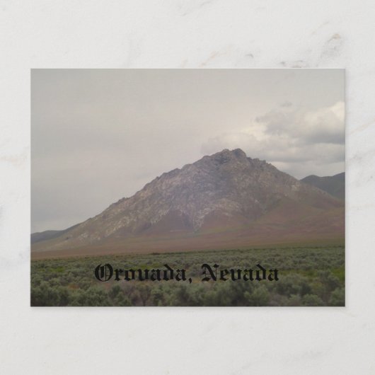 ネバダ・オロバダ ポストカード (正面)