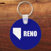 ネバダ・キーチェーン・レノ国旗 キーホルダー (正面)