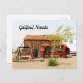 ネバダ・ゴールドフィールド ポストカード (正面/裏面)