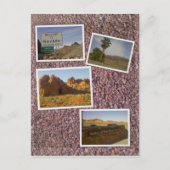 ネバダ – ファイアデザートコラージュの谷 ポストカード (正面)