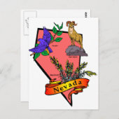 ネバダ ポストカード (正面/裏面)