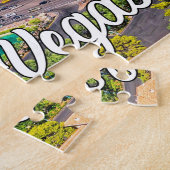 ネバダ，ラスベガス，統一された州 ジグソーパズル (側面)