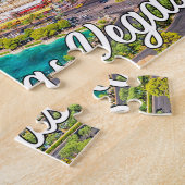 ネバダ，ラスベガス，統一された州 ジグソーパズル (側面)