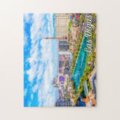 ネバダ，ラスベガス，統一された州 ジグソーパズル (縦)