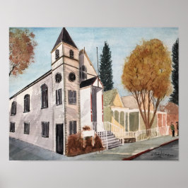 ネバダCAシーン – 水彩 ポスター