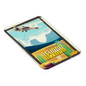 ネバダUSAヴィンテージスタイル旅行ポスター。 マグネット (右側)