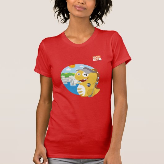 ネバダVIPKIDのTシャツ(オレンジ) Tシャツ (正面)