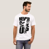 ネバーア与えップキックボクシング Tシャツ (正面フル)