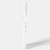 ネバーギブアップ モチベーション スマホケース Case-Mate iPhoneケース (裏面 / 右)