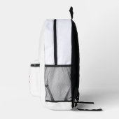 ネバーギブアップ モチベーション リュックサック (右)