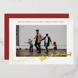 ネバーツーオールド ホワイト フォト 箔シーズンカード