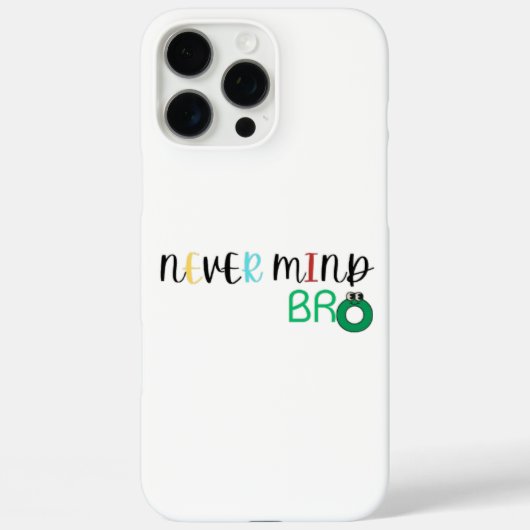 ネバーマインド兄弟 Case-Mate iPhoneケース (裏面)