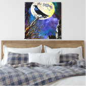 ネバーモアの渡り鳥は キャンバスプリント (インサイチュ (寝室))