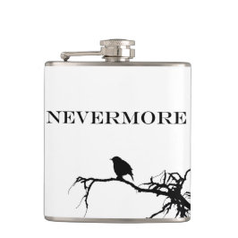 ネバーモアラーベンポーブーダーアランポー引用文 フラスク