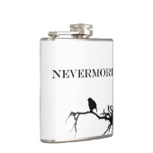 ネバーモアラーベンポーブーダーアランポー引用文 フラスク (右)