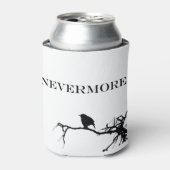 ネバーモアラーベンポーブーダーアランポー引用文 缶クーラー (缶正面)