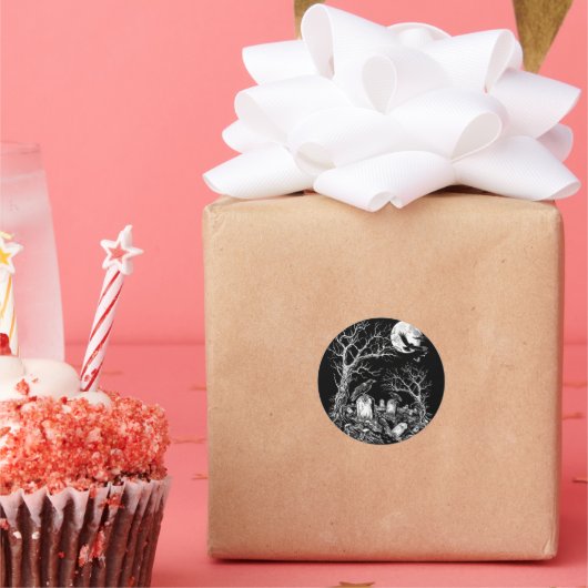 ネバーモア墓地 ラウンドシール (パーティー)