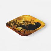 ネバーモア間抜けブーブブラックレイブンハローウィンパーティ ペーパープレート (傾斜あり)