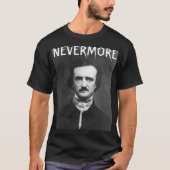 ネバーモア エドガー・アラン・ポー Tシャツ (正面)