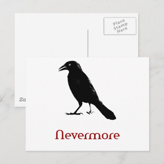 ネバーモア ポストカード (正面/裏面)
