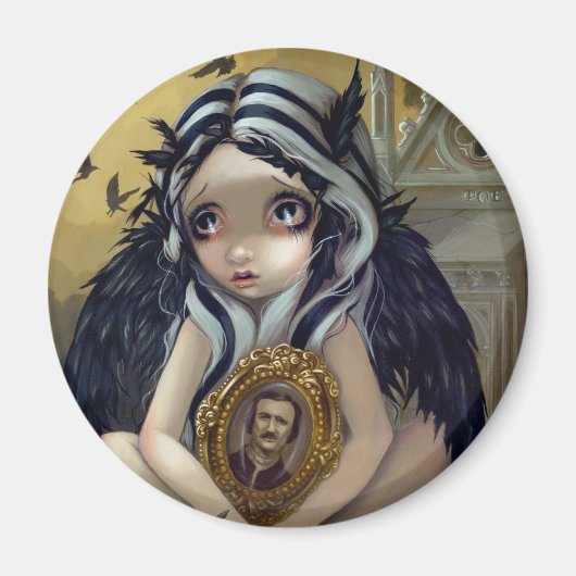 「ネバーモア」マグネット マグネット (正面)