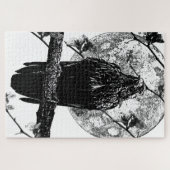 ネバーモア·レイヴンと月 ジグソーパズル (横)