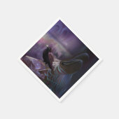 ネバーモア、レイヴン墓地ナプキンズ・ハロウィーン スタンダードカクテルナプキン (角)