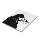 ネバーモア・レイヴン・オブ・エドガー・アラン・ポー タイル (側面)