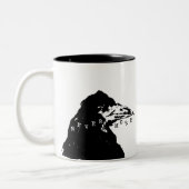 ネバーモア・レイヴン・オブ・エドガー・アラン・ポー ツートーンマグカップ (左)