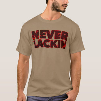ネバーラッキン レトロ Tシャツ