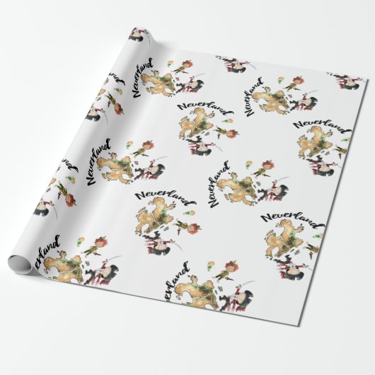 ネバーランドアドベンチャーピーター失ったウェンディボーイズ ラッピングペーパー (アンロールド)
