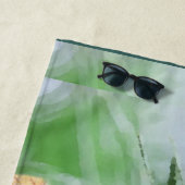 ネバーレッドリス動物おもしろい引用文 ビーチタオル (インサイチュ)