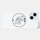 ネバー51 ビーバー vs イーグル Case-Mate iPhoneケース (裏面 (横))
