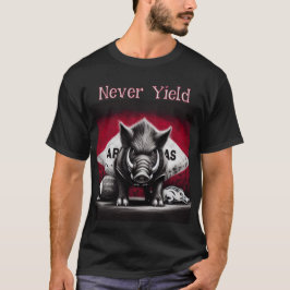 ネバー・イールド・ラザーバックスTシャツ Tシャツ