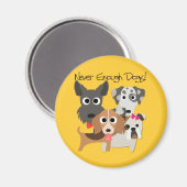 『ネバー・エッチ・ドッグ』 マグネット (正面/裏面)