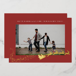 ネバー・トゥー・オールド レッド フォト 箔シーズンカード