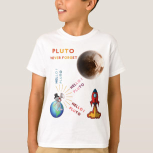 ネバー·プ忘れルート、惑星愛好家 Tシャツ