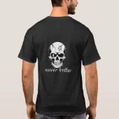 ネバー・ベター・スカル・グラフィック Tシャツ (裏面)