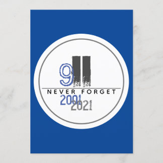 ネバ忘れー911グレイ世界貿易センター 招待状